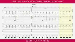 [Share Guitar Tabs] The Parchment (Iron Maiden) HD 1080p
