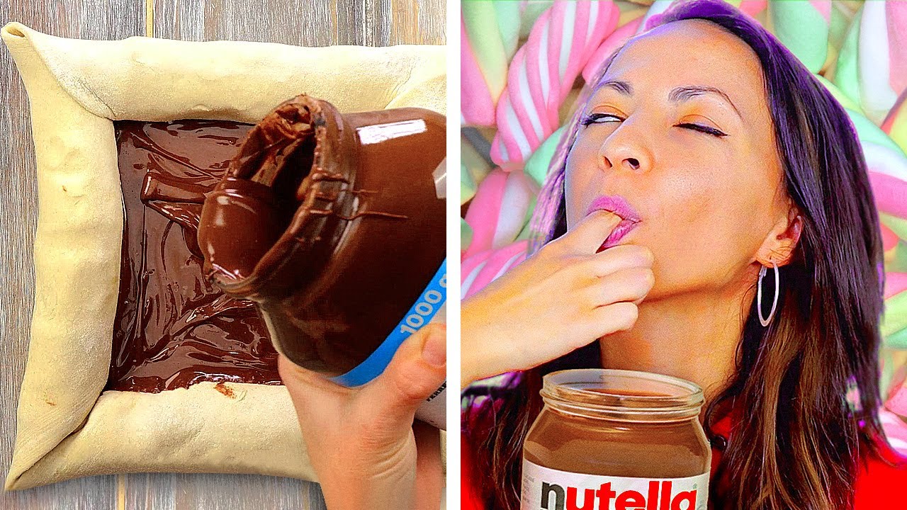 25 NUTELLA RECIPES AND SWEET HACKS