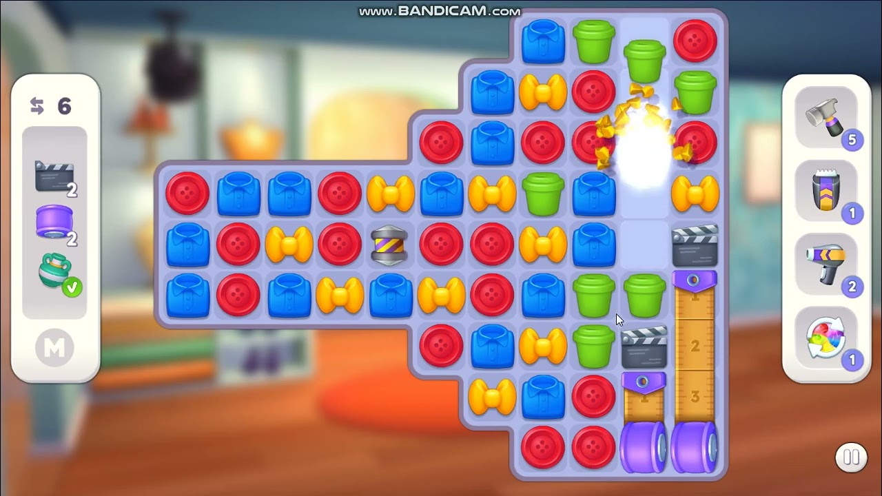 Makeover Match - Swap & Style level 222 no power-ups