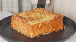 SUBㅣ우유로 적셔 부드러운 숙성 프렌치 토스트 만들기🍯ㅣ겉바속촉 프렌치토스트ㅣHow to Make Crispy & Soft French Toast at Home