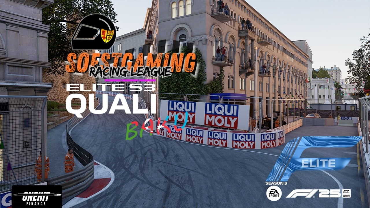Soestgaming Racing League Elite| Season 3 | Quali 5 | Baku | powered by OneHit Finance