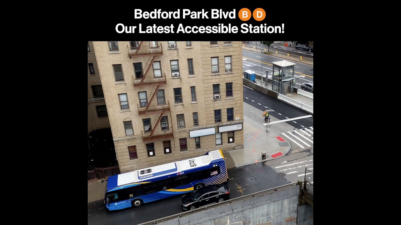 New Elevator in Service at Bedford Park Blvd YouTube