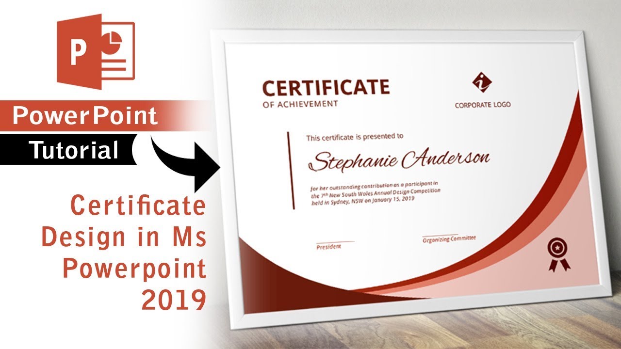 presentation design certification