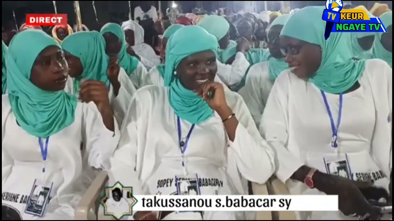 ♥️Tàkkusaan Serigne Babacar sy Keur Ngaye pape Malick Mbaye en direct Keur Ngaye tv 🎶🎶🔴