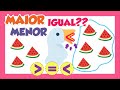 Aprenda Maior, Menor ou Igual com Atividades Divertidas! 🧠