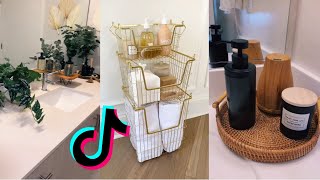 25 minutes of restocking & organizing bathroom | ASMR | tiktok compilation