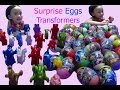 30 Surprise Eggs Transformers ♥ Mainan Anak Surprise Eggs Unboxing Eps. 2