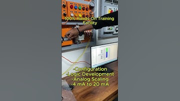 PLC & SCADA Project | Analog Scaling for Tank Level Control | Automation Training