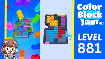 Color Block Jam Level 881 Solution Walkthrough