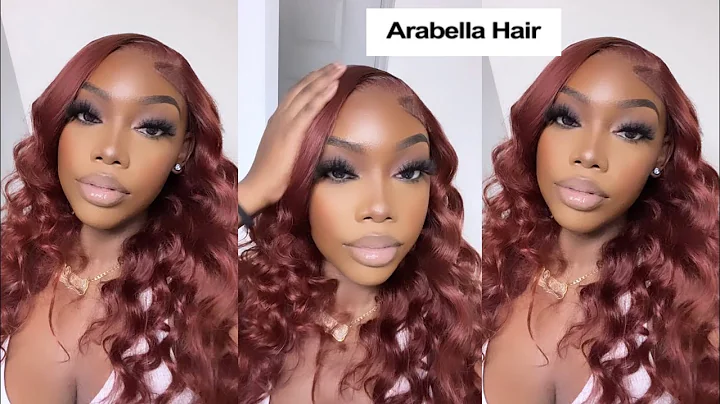 BEAUTIFUL FALL COLOR 5x5 closure wig install ft.Arabella Hair |