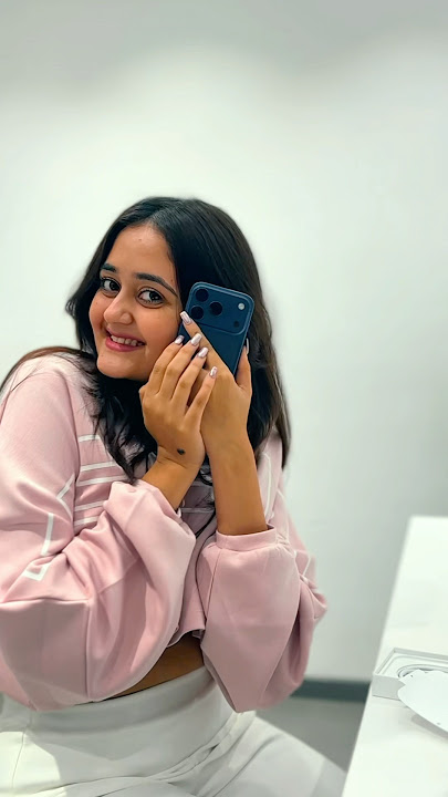 Finally I Phone 17 Pro🤍💫#bindasskavya #shorts