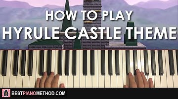 HOW TO PLAY - Zelda Main Theme (Piano Tutorial Lesson)