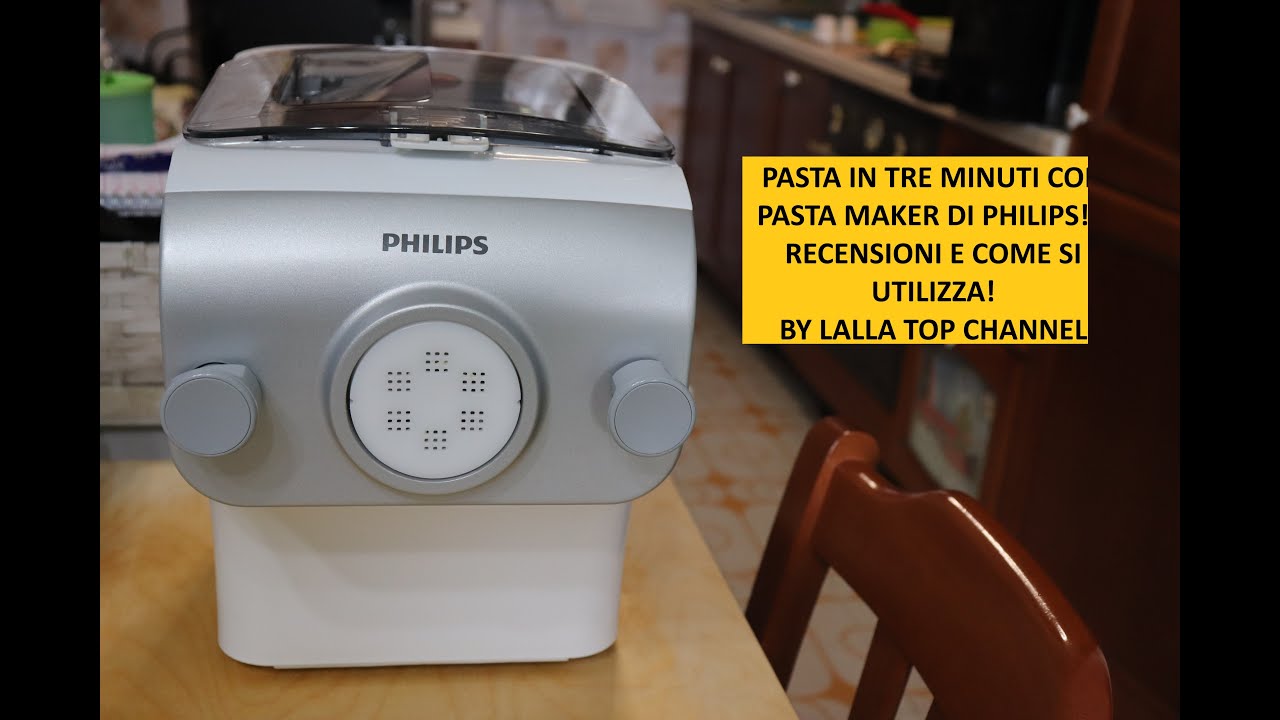 aansluiten Correspondentie Boer Fare la pasta in tre minuti con Pasta maker Philips! - YouTube