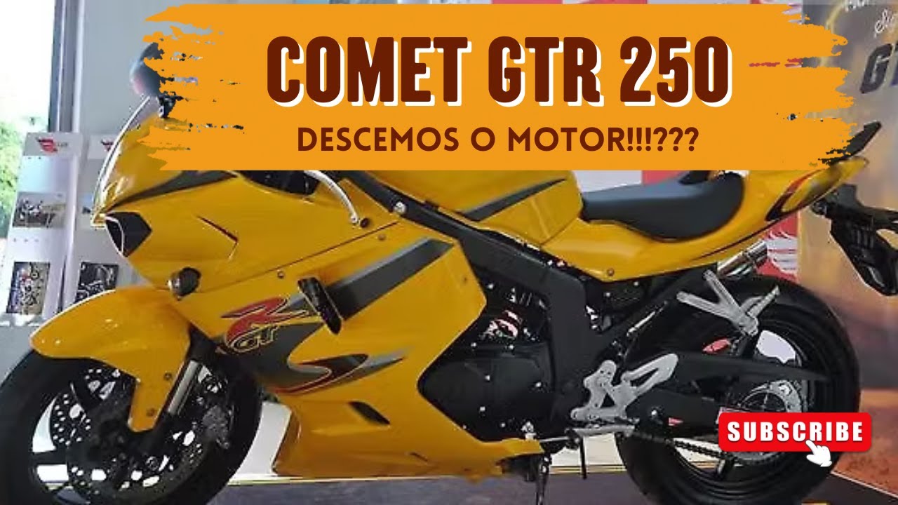 2026 Comet Gtr 250 EP 06 - Tiramos o motor!!!??? Restauração a caminho 