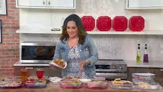 LocknLock Set of 4 Divider Plates with Vented Locking Lids on QVC