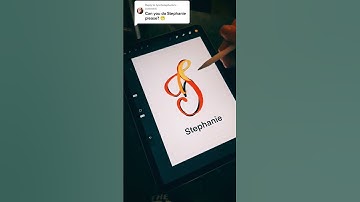 Stephanie Stacked Name (Calligraphy Digital Art | obsessivecolouring.co.uk)