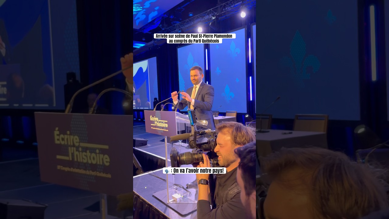 Paul St-Pierre Plamondon — On va l’avoir notre pays 💙