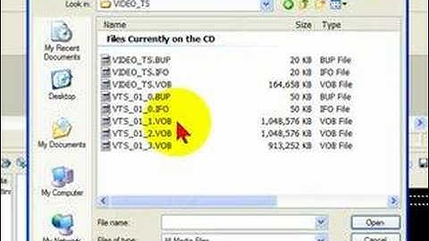 Importing video from DVD into Sony Vegas Movie Studio