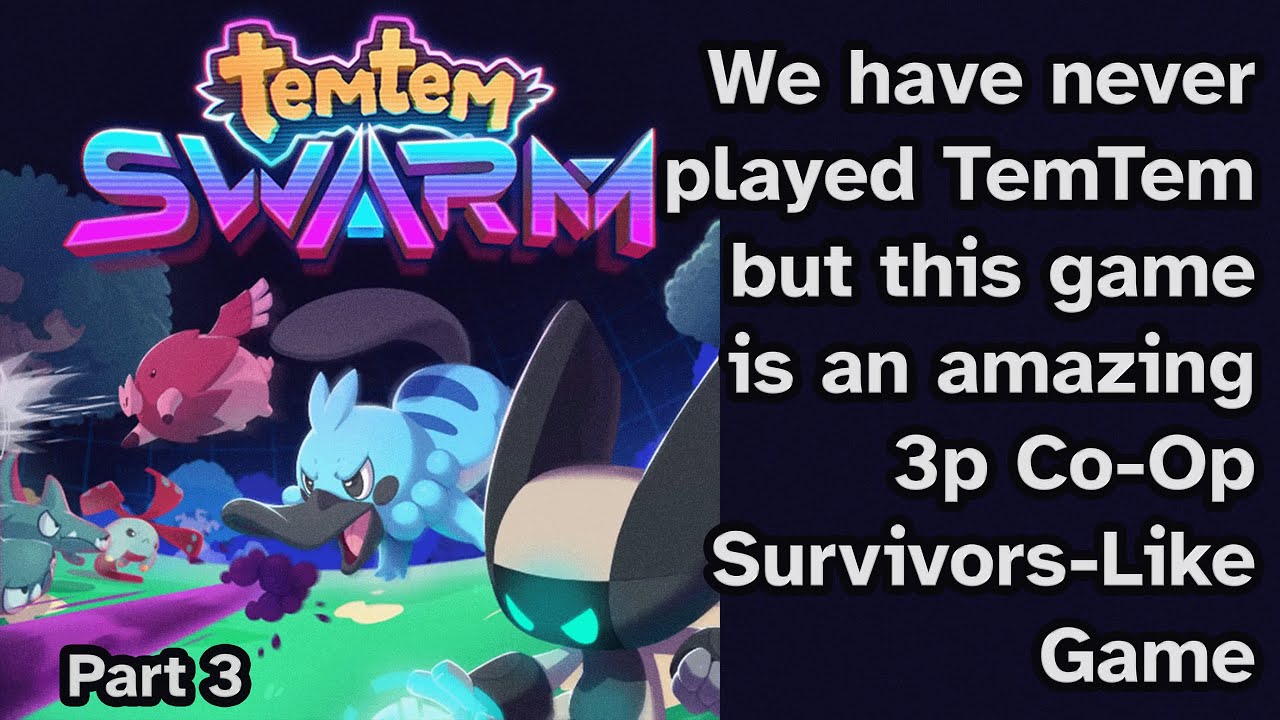 $10 for HOURS of gameplay | Poet Tree & Friends Play TemTem: Swarm Part 3