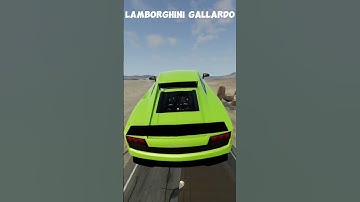 Which car will be able to pass its planes  ? 🚗 - BeamNG.drive #shorts