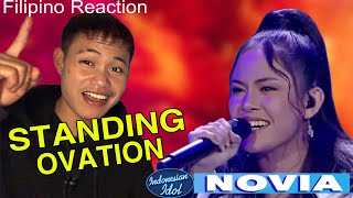 🇮🇩Novia Situmeang | FLASHLIGHT | Indonesian Idol | Filipino Reaction🔥🙌