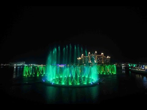 The Palm Fountain in Dubai joins Tourism Ireland’s Global Greening 2021