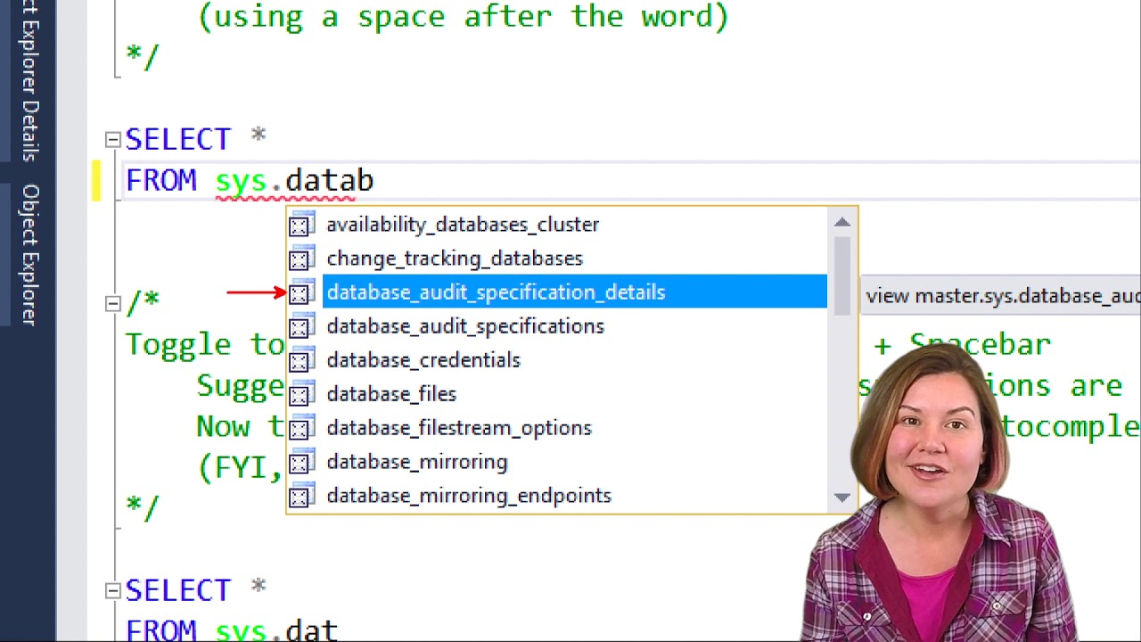 IntelliSense (12 minutes) - littlekendra.com Intellisense (12 Minutes) - Littlekendra.Com