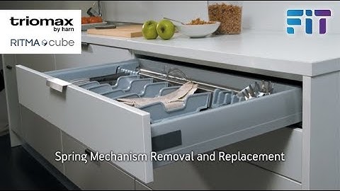 Harn Triomax Drawers - Spring Mechanism Removal & Replacement Demonstration