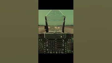 DCS World: Epic Formation Landing F-18 and F-16. #shorts #aviation #dcs #simulator #f16 #f18