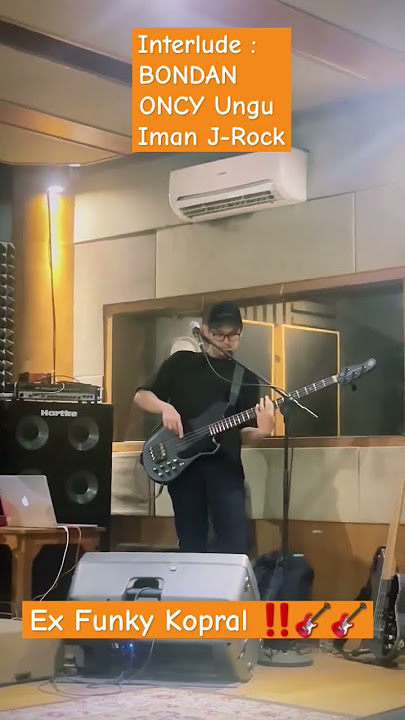 Bondan Prakoso SOLO Bass di Temani Oncy Ungu dan Iman J-Rocks ‼️🔥🔥