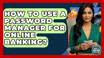 How To Use A Password Manager For Online Banking? - Ask Your Bank Teller