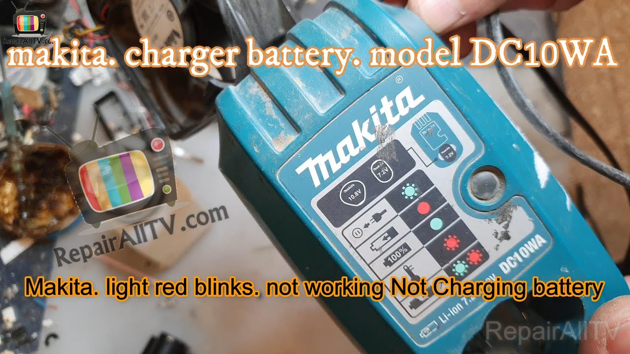 MAKITA Chargeur batterie Lithium 7,2V et 10,8V - DC10WA