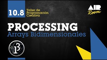 PROCESSING: 10.8 Arrays Bidimensionales [En español]