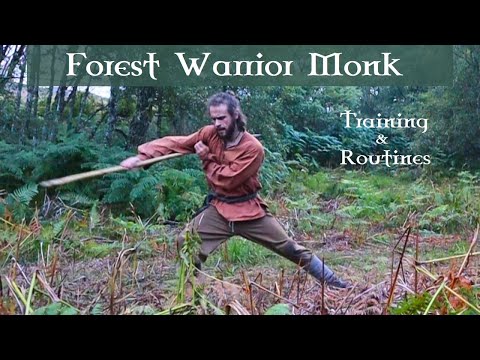 Forest Warrior Monk Training - Staff Martial Arts, Archery, Fitness & Focus