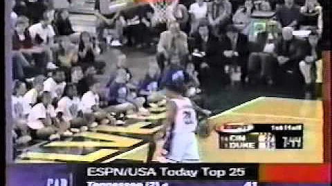 Melvin Levett Huge Dunk vs Duke 1998 Great Alaska ...