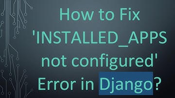How to Fix 