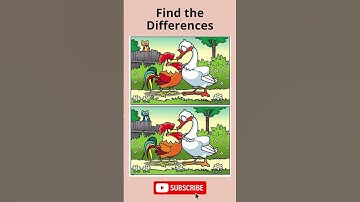Spot the Differences Between Two Pictures #puzzle #spotthedifference #findthedifference  #iqtest