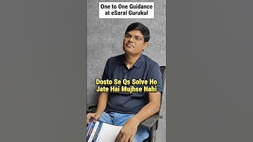 Every JEE Aspirant Needs to Listen this 🔥 ft. Saransh Sir | IIT Motivation #shorts #esaral #iit #jee