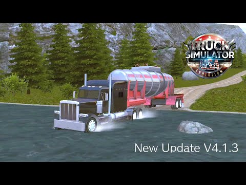 Truck Simulator USA evolution - Update V4.1.3 gameplay