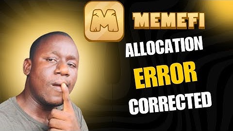 “MemeFi Admits Airdrop Allocation Error: What This Means for You”