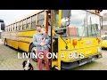 School Bus Conversion | Rebuilt as hostel (for living on the road)