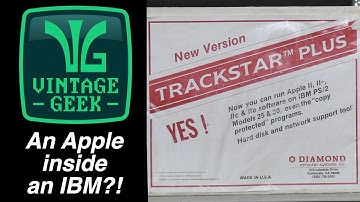 Putting an Apple II inside an IBM with the Trackstar Plus