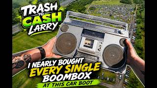 Boombox Madness! My Biggest Vintage Audio Haul Yet, Swanley was Packed