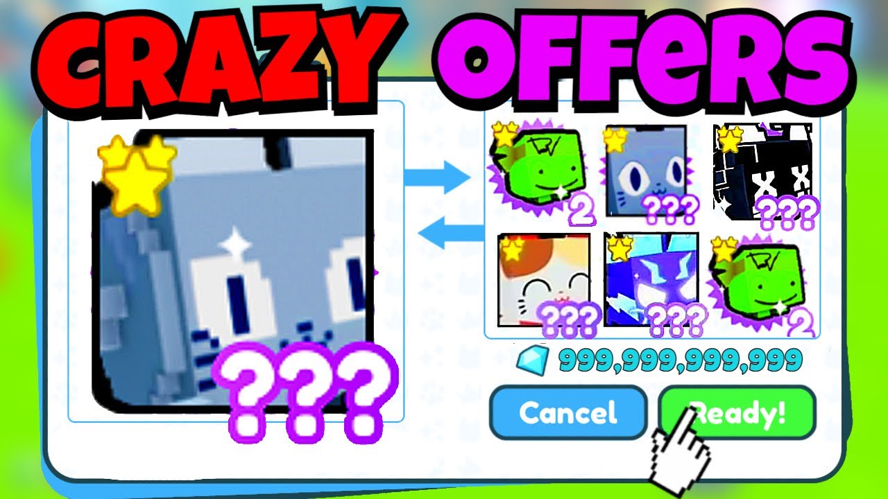 What Do People Trade For *HUGE PIXEL CAT*? 😱 CRAZY Offers! Pet Simulator X Roblox