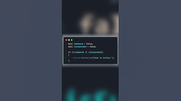 🧠 Invert multiple conditions with NOT in C#! #shorts #coding