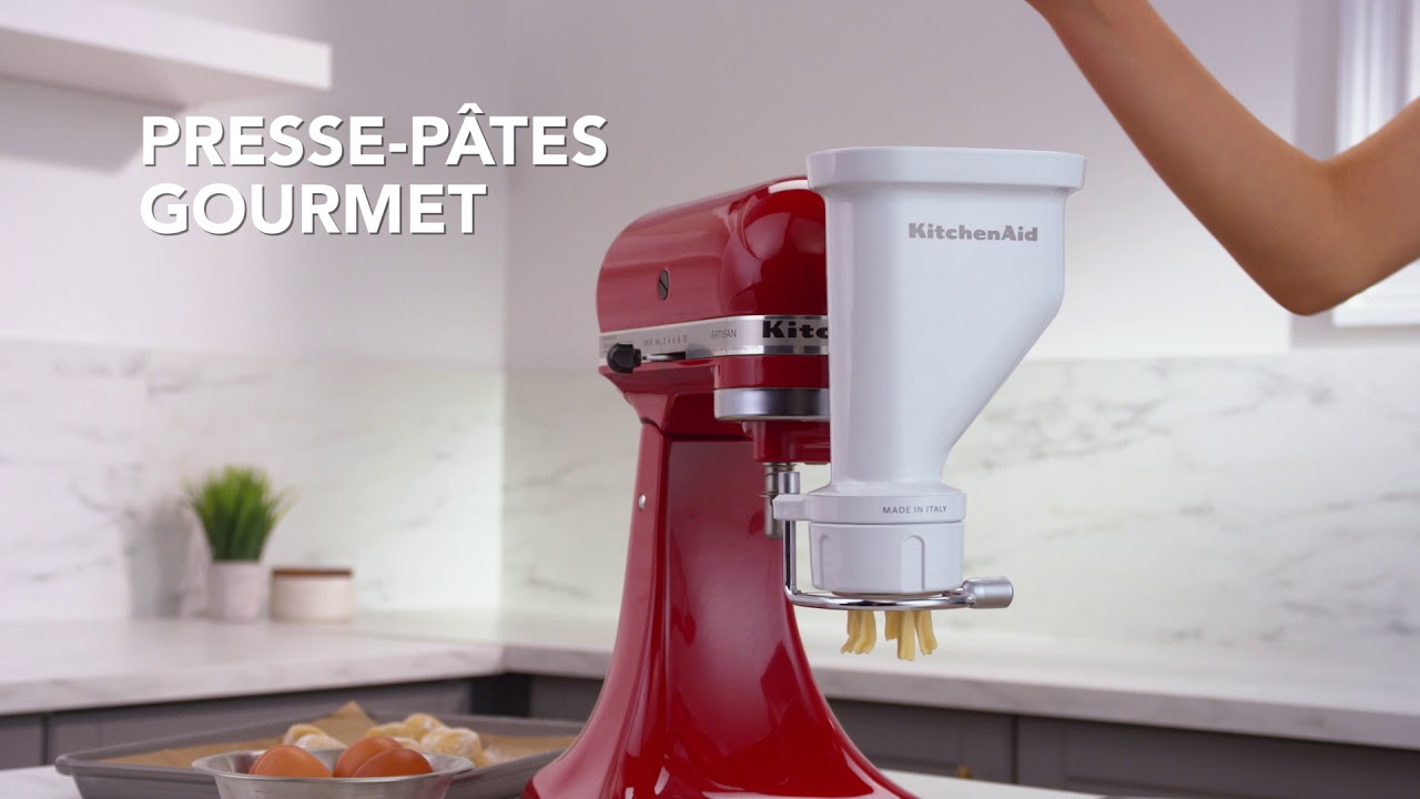 Accessoire à Pâtes Pour KitchenAid – Machine à Pâtes Automatique Avec 6 Plateaux