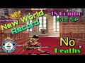 New world record  no deaths in king of gun game mode  get 18 combo  kd54 in 3 match pubg mobile