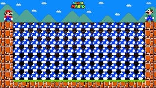 Super Mario Bros. But If Mario Collects 999 Mini Mushrooms in New Super Mario Bros.Wii?