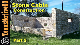 Build Stone Cabins Yourself 666 Youtube