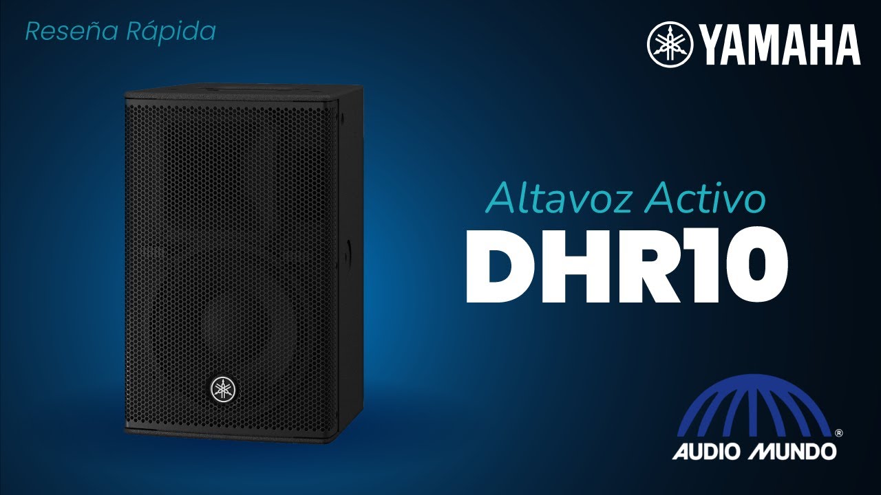 Sistema de altavoz activo Yamaha modelo DHR-10 